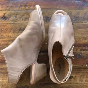 Earth Peep Toe Booties